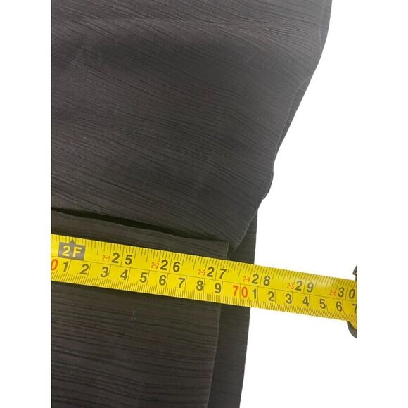 Zara Womens Blazer Suit Jacket Oversized XL Black Wrinkled look 4387/130 NWOT - Picture 9 of 10